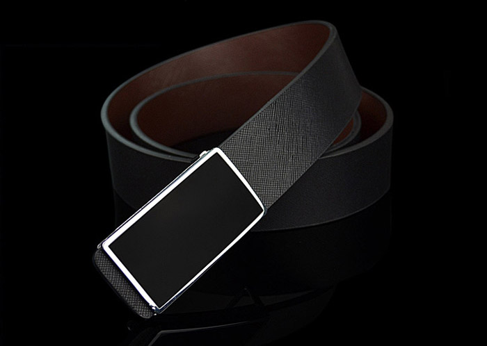 Black Quality Genuine Leather Mens Business Dress Belts