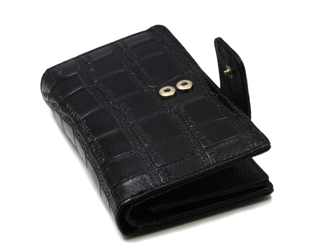 Black Quality Genuine Leather Ladies Womens Wallet Purse